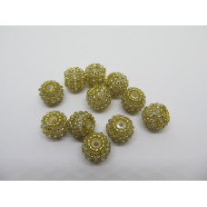 Seedbead Covered Beads